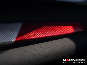 Alfa Romeo Stelvio Dash Trim Kit - Carbon Fiber - Italian Theme - Feroce Carbon Alfa Romeo Stelvio Dash Trim Kit - Carbon Fiber - Italian Theme - Feroce Carbon